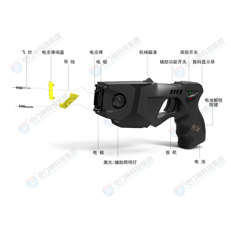 Electric stun gun _ tiger shark stun gun _ goalkeeper police with riot tiger shark stun gun Electric stun gun _ tiger shark stun gun _ goalkeeper police with riot tiger shark stun gun